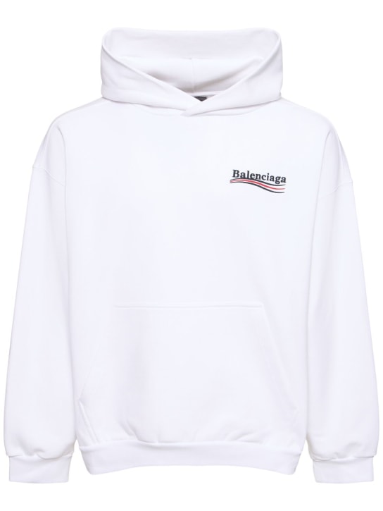 LuisaViaRoma BalenciagaFelpa in cotone con cappuccio