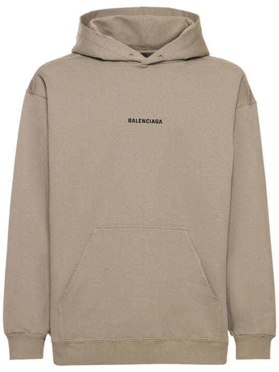 LuisaViaRoma BalenciagaFelpa in cotone con cappuccio