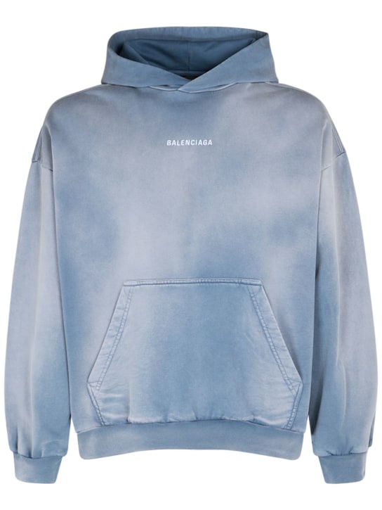 LuisaViaRoma BalenciagaFelpa in cotone con cappuccio