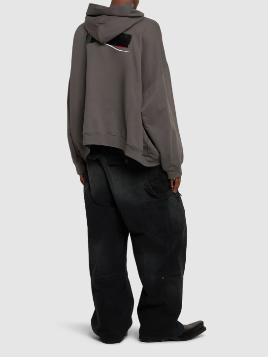 LuisaViaRoma BalenciagaFelpa In Cotone Con Cappuccio