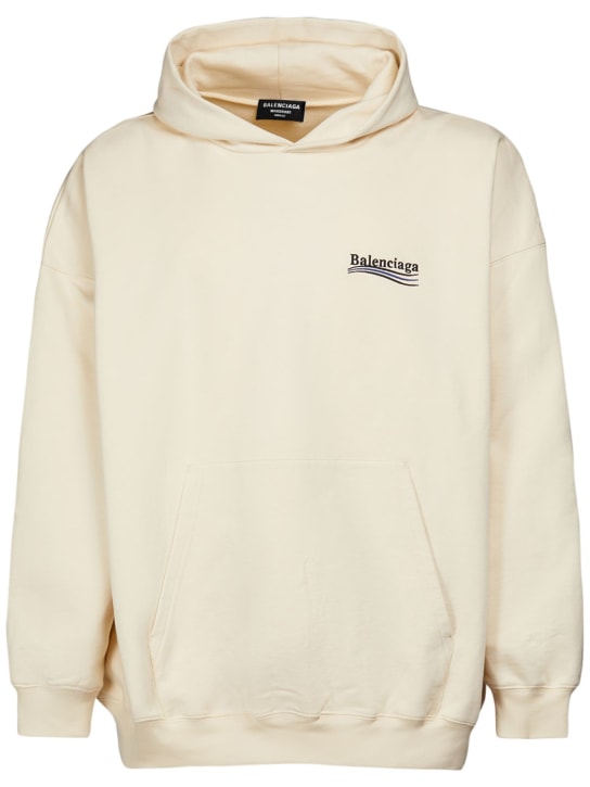 LuisaViaRoma BalenciagaFelpa in cotone con cappuccio