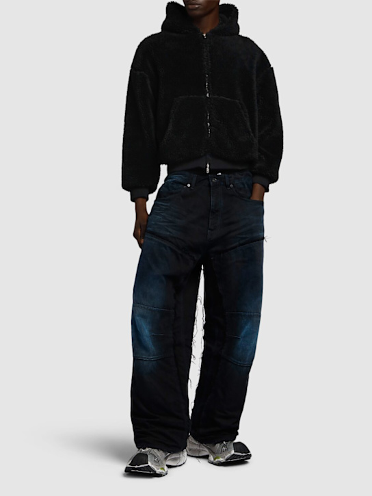 LuisaViaRoma BalenciagaFelpa In Tessuto Sherpa / Zip E Cappuccio