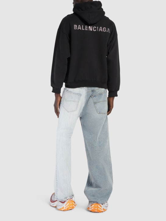 LuisaViaRoma BalenciagaFelpa Medium Fit Con Cappuccio