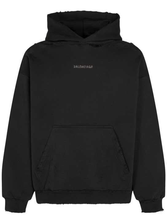 LuisaViaRoma BalenciagaFelpa medium fit con cappuccio