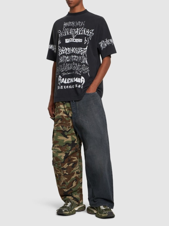 LuisaViaRoma BalenciagaJeans Baggy In Denim Di Cotone