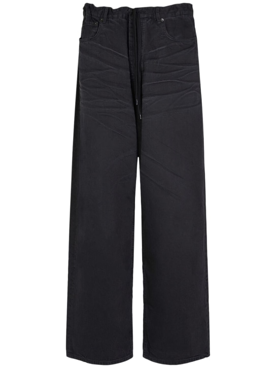 LuisaViaRoma BalenciagaJeans baggy oversize in denim di cotone