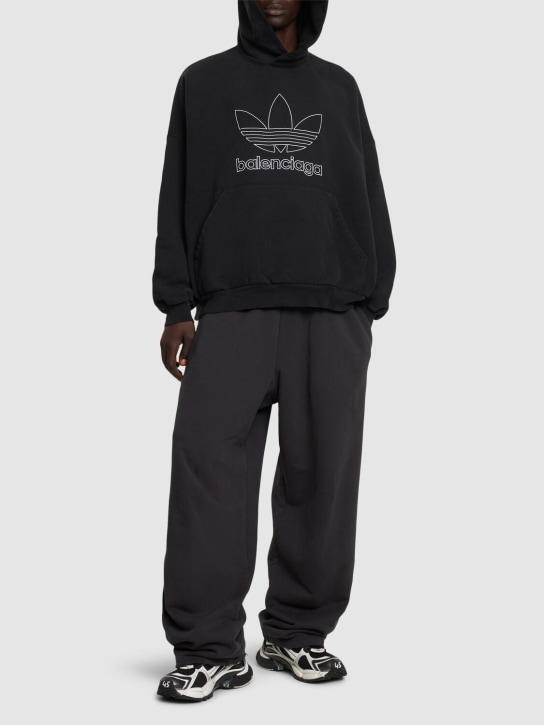 LuisaViaRoma BalenciagaPantaloni Baggy Fit In Felpa Di Cotone