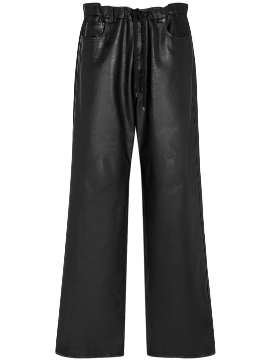 LuisaViaRoma BalenciagaPantaloni baggy oversize in pelle