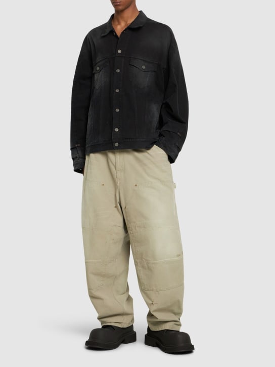 LuisaViaRoma BalenciagaPantaloni Double Knee In Cotone
