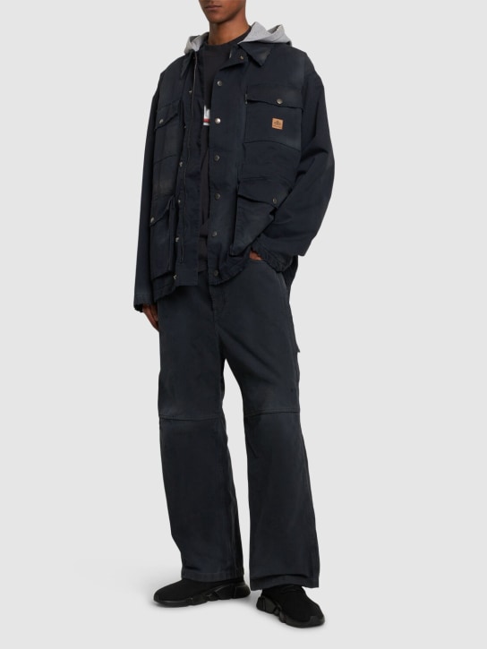 LuisaViaRoma BalenciagaParka Oversize In Misto Cotone