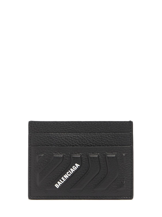 LuisaViaRoma BalenciagaPorta carte di credito in pelle goffrata