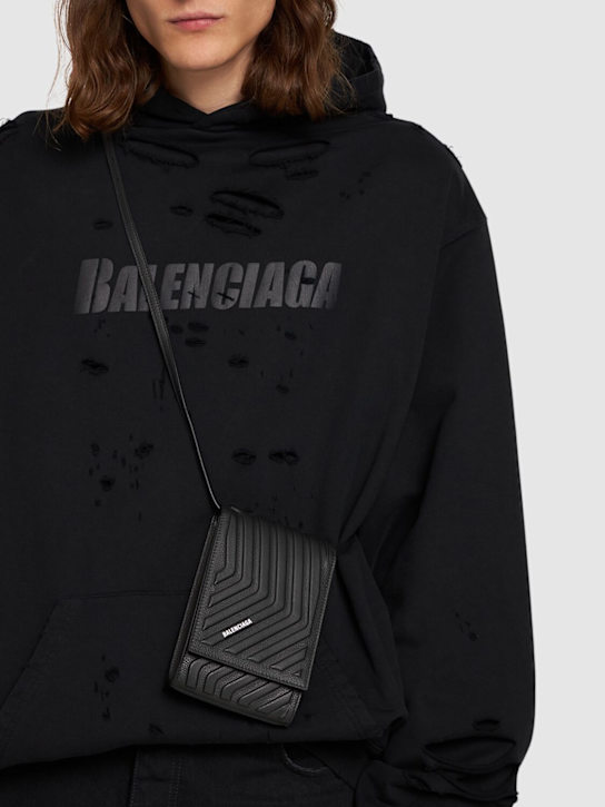 LuisaViaRoma BalenciagaPorta Cellulare In Pelle Con Tracolla