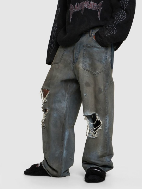 LuisaViaRoma BalenciagaSandali Political In Eco Pelliccia