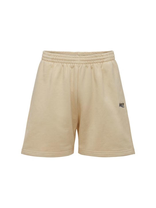 LuisaViaRoma BalenciagaShorts in felpa di cotone con logo