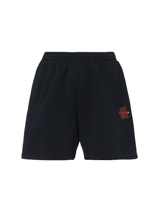 LuisaViaRoma BalenciagaShorts in felpa di cotone / logo