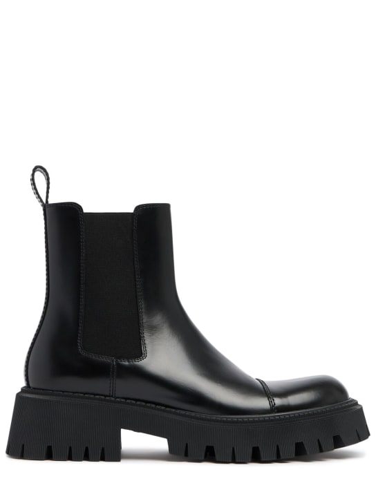 LuisaViaRoma BalenciagaStivai Tractor Bootie L20 in pelle