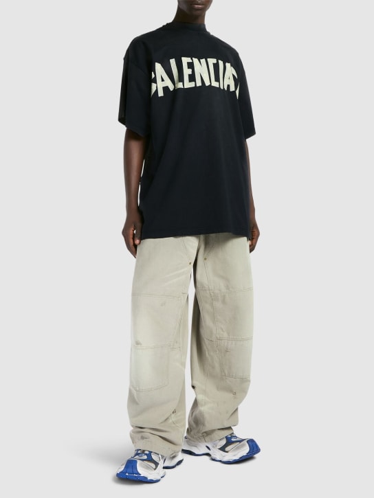 LuisaViaRoma BalenciagaT-shirt Double Front In Cotone Con Logo