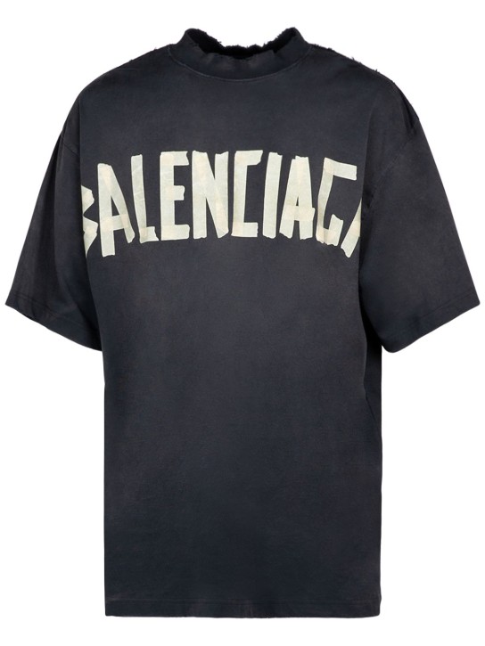 LuisaViaRoma BalenciagaT-shirt in cotone effetto vintage