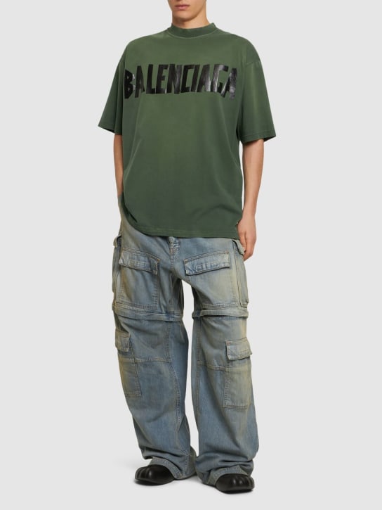 LuisaViaRoma BalenciagaT-shirt In Cotone Vintage Con Logo