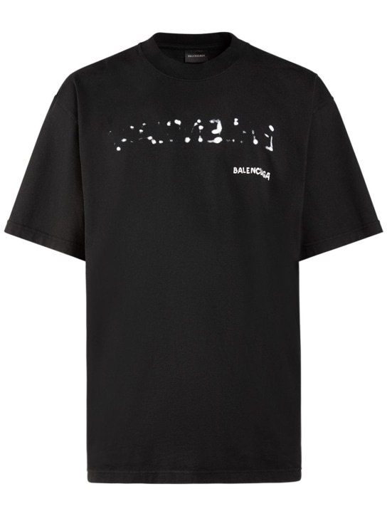 LuisaViaRoma BalenciagaT-shirt in jersey di cotone stampato