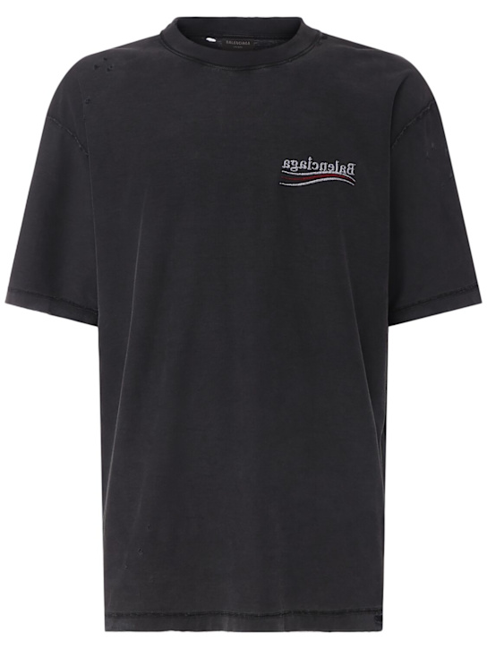 LuisaViaRoma BalenciagaT-shirt Inside Out Political in cotone