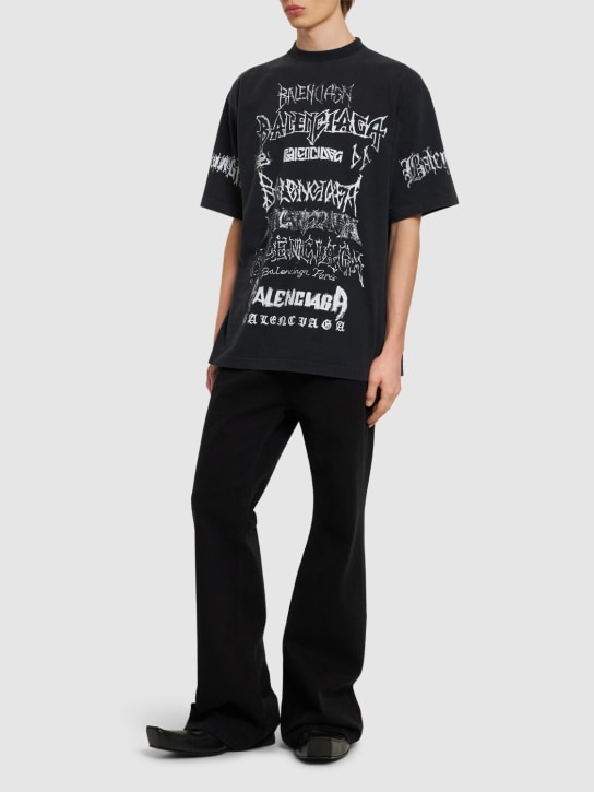 LuisaViaRoma BalenciagaT-shirt LNY In Cotone Con Logo Stampato