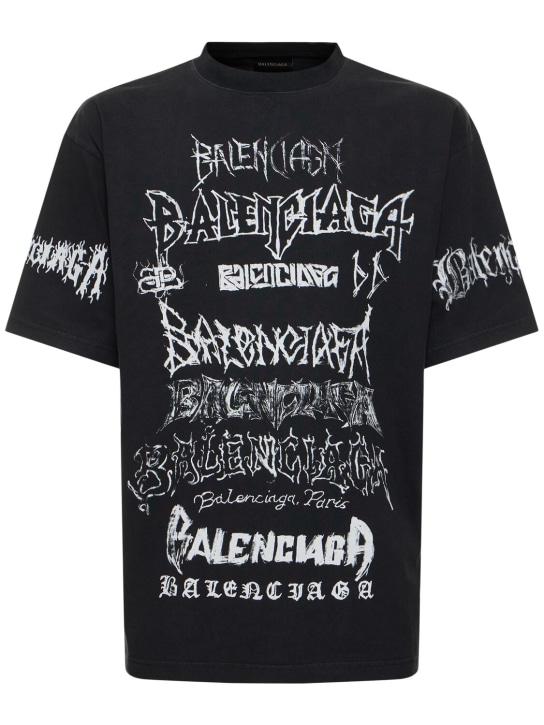 LuisaViaRoma BalenciagaT-shirt LNY in cotone con logo stampato