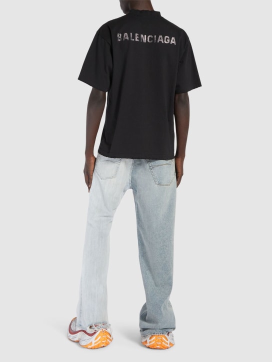 LuisaViaRoma BalenciagaT-shirt Medium Fit Con Decorazioni