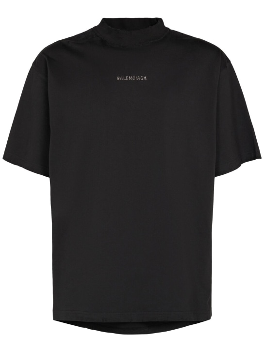 LuisaViaRoma BalenciagaT-shirt medium fit con decorazioni