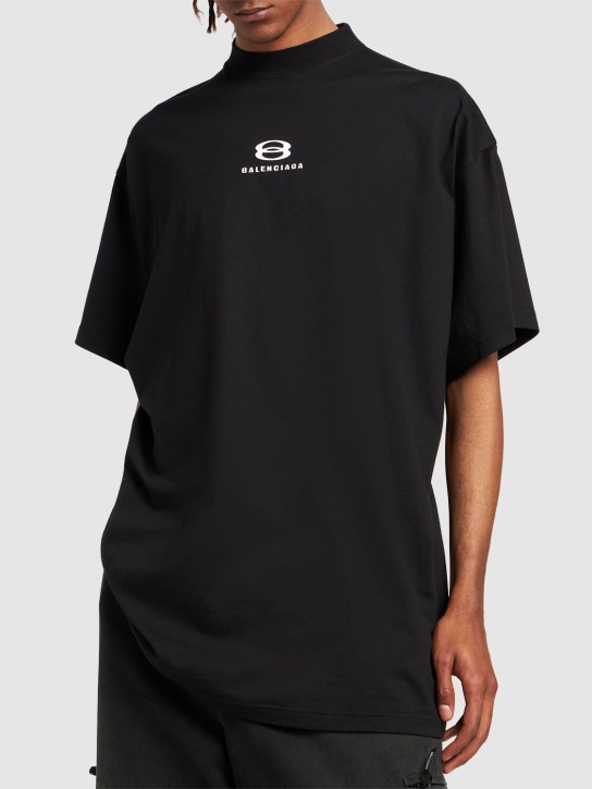 LuisaViaRoma BalenciagaT-shirt Unity In Jersey Di Cotone