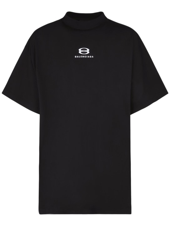 LuisaViaRoma BalenciagaT-shirt Unity in jersey di cotone