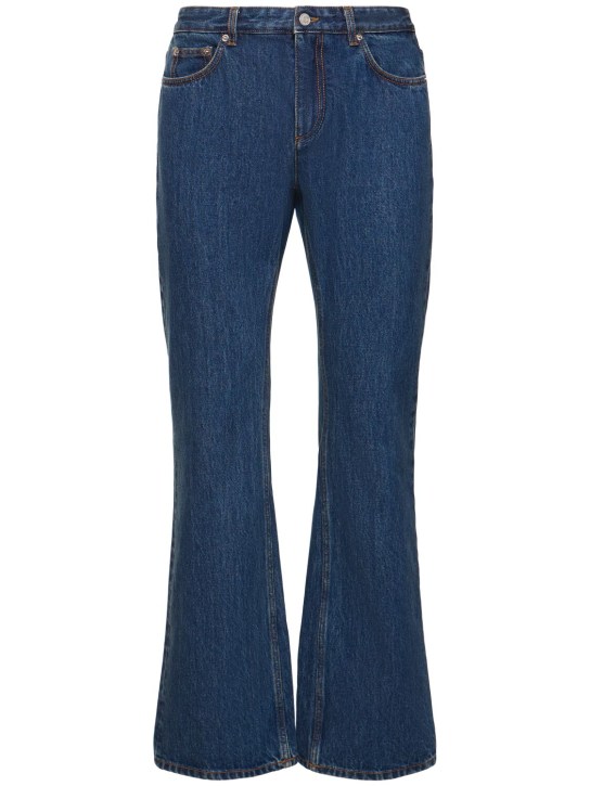 LuisaViaRoma BallyJeans in denim di cotone medium Blue
