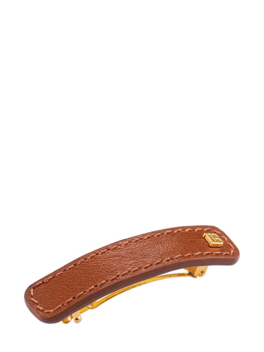 LuisaViaRoma Balmain HairMedium Cognac Riviera Barrette