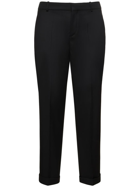 LuisaViaRoma BalmainPantaloni dritti sartoriali in lana