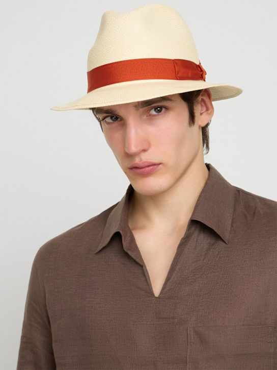 LuisaViaRoma BorsalinoCappello Panama Federico In Paglia 6cm