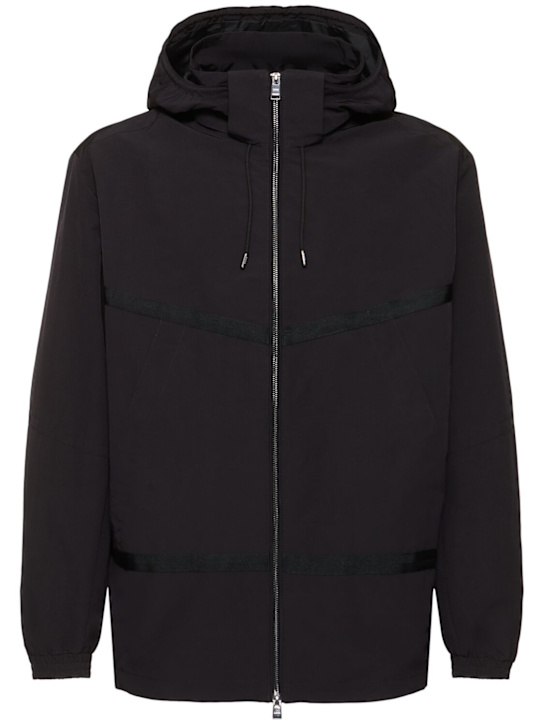 LuisaViaRoma BossGiacca Cevento in nylon con cappuccio