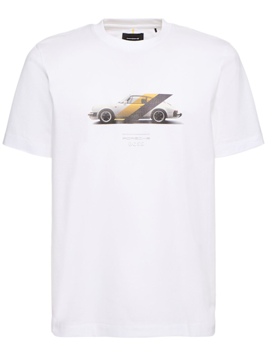 LuisaViaRoma BossT-shirt Porsche Thompson in cotone