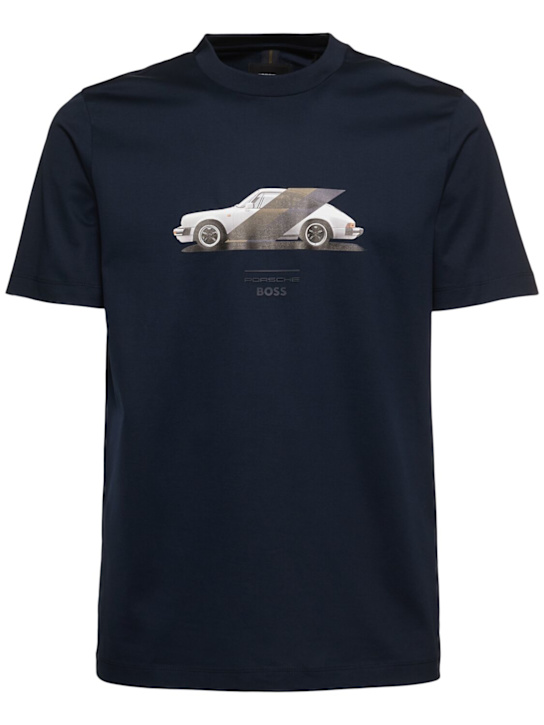 LuisaViaRoma BossT-shirt Porsche Thompson in cotone