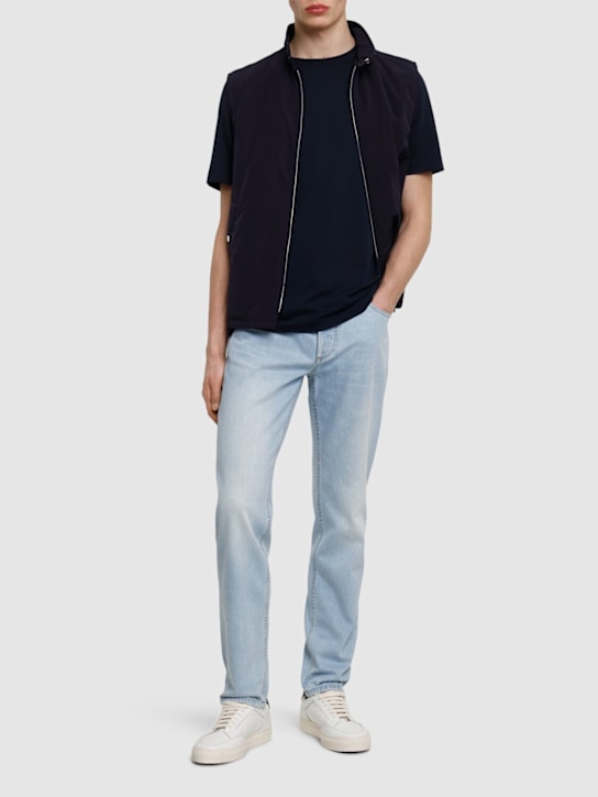 LuisaViaRoma BossT-shirt Thompson In Cotone E Lyocell