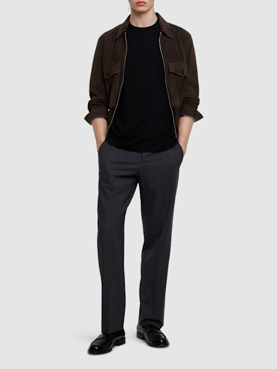 LuisaViaRoma BossT-shirt Thompson In Cotone E Lyocell