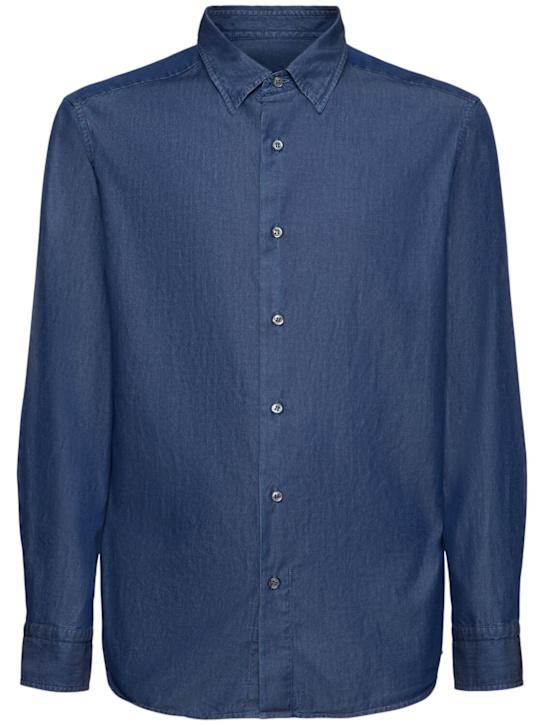LuisaViaRoma BrioniCamicia regular in cotone leggero