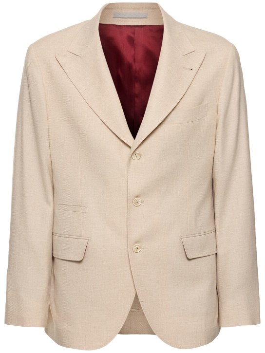 LuisaViaRoma Brunello CucinelliBlazer destrutturato in lana
