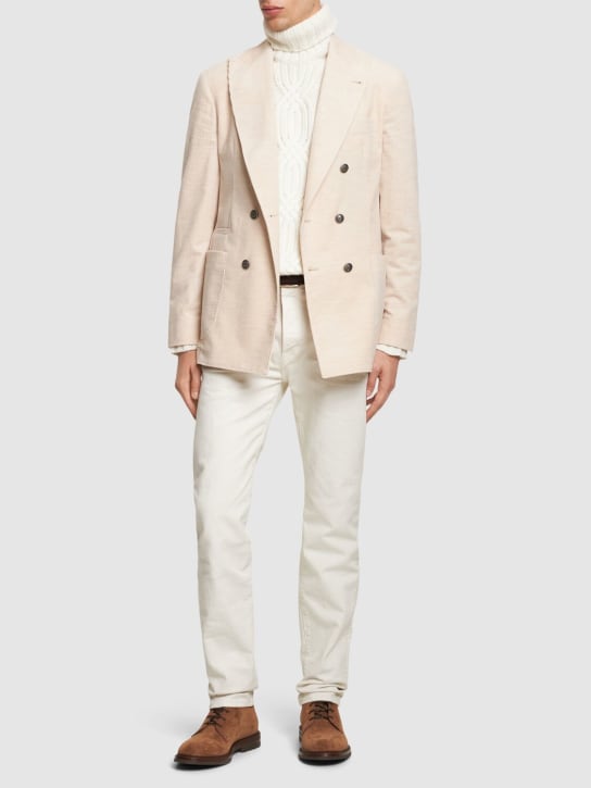 LuisaViaRoma Brunello CucinelliBlazer In Cotone E Cashmere