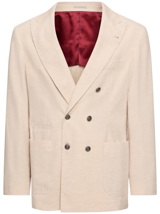 LuisaViaRoma Brunello CucinelliBlazer in cotone e cashmere