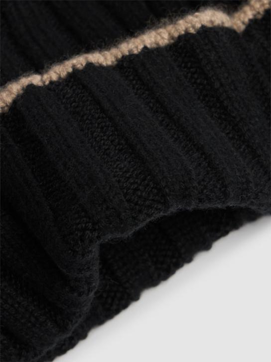 LuisaViaRoma Brunello CucinelliCappello Beanie In Maglia Di Cashmere A Costine