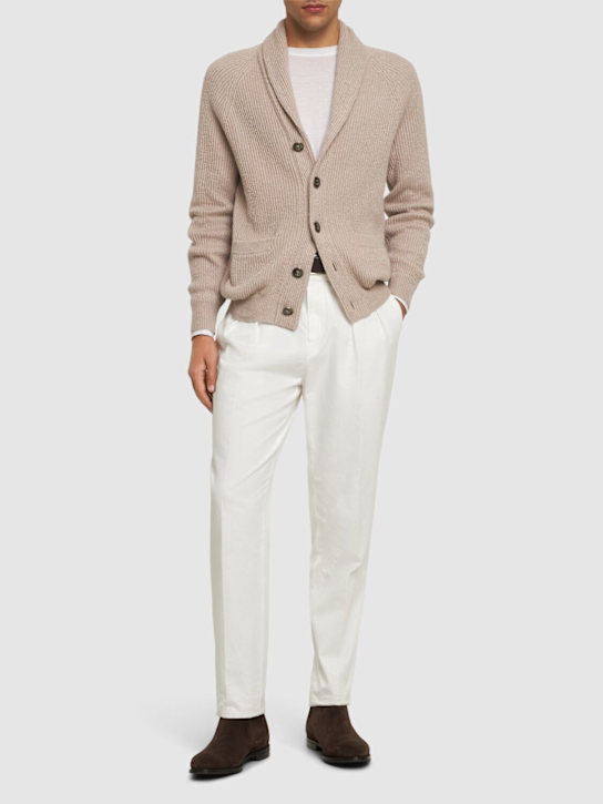 LuisaViaRoma Brunello CucinelliCardigan In Maglia Di Cotone