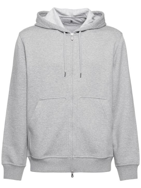 LuisaViaRoma Brunello CucinelliFelpa Leisure con zip