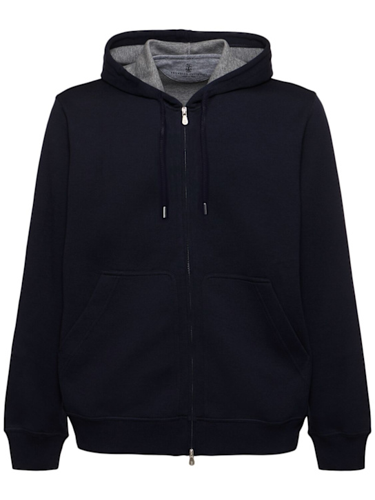 LuisaViaRoma Brunello CucinelliFelpa Leisure con zip