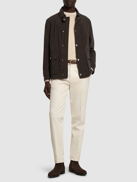 LuisaViaRoma Brunello CucinelliGiacca In Cotone Cerato
