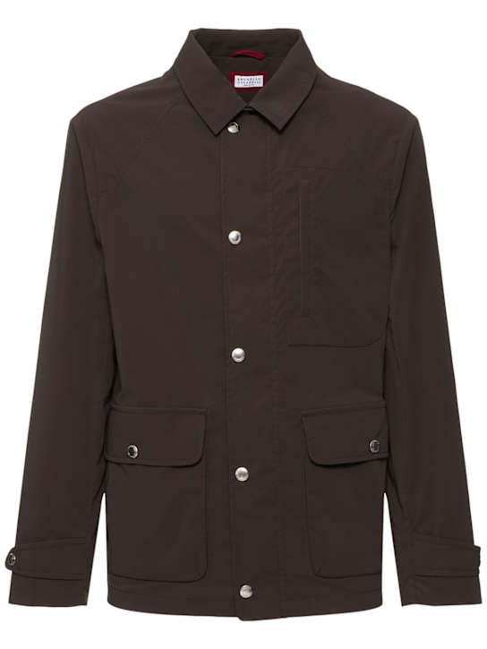 LuisaViaRoma Brunello CucinelliGiacca in cotone cerato